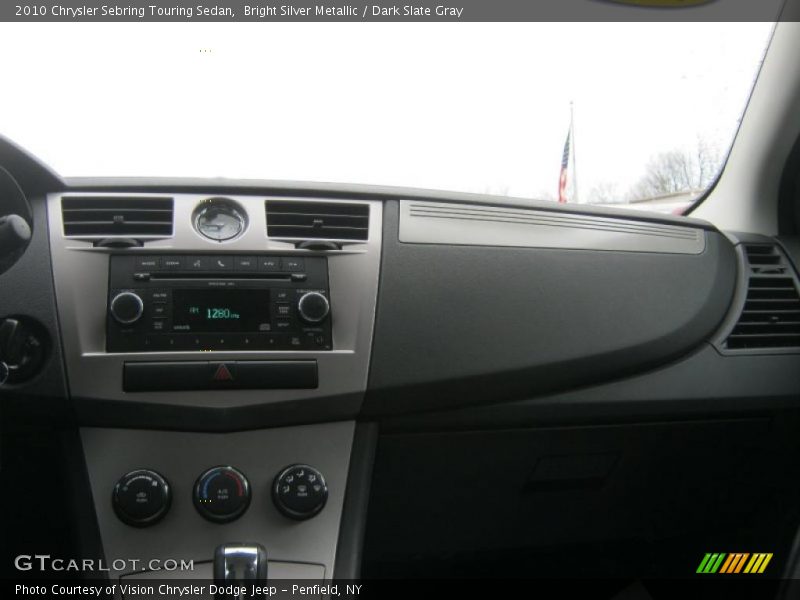 Bright Silver Metallic / Dark Slate Gray 2010 Chrysler Sebring Touring Sedan