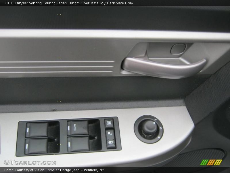 Bright Silver Metallic / Dark Slate Gray 2010 Chrysler Sebring Touring Sedan