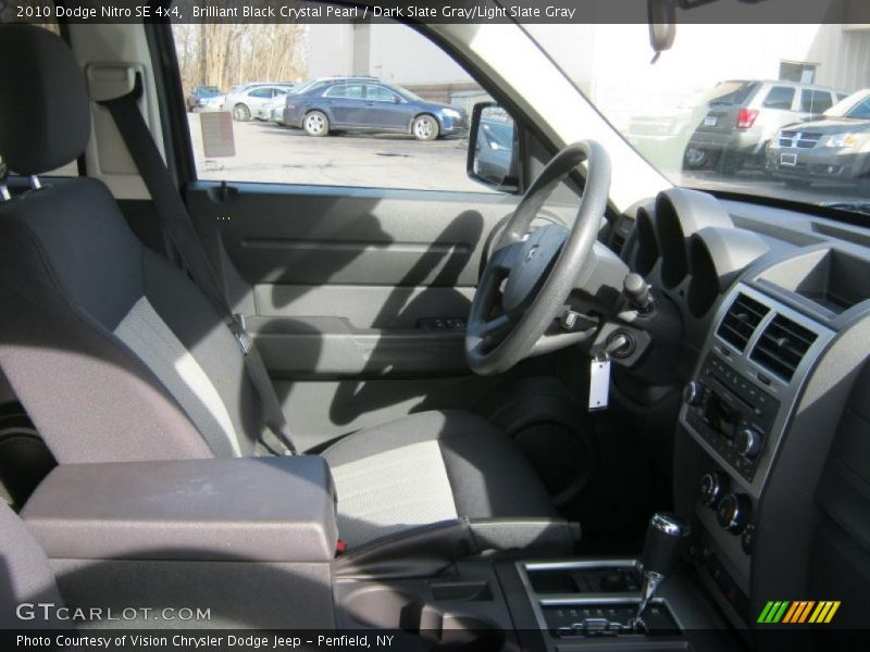 Brilliant Black Crystal Pearl / Dark Slate Gray/Light Slate Gray 2010 Dodge Nitro SE 4x4