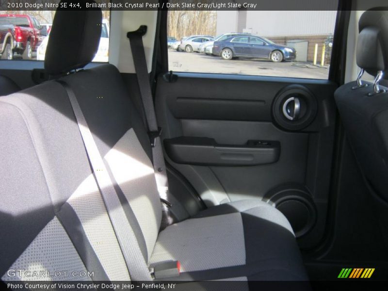 Brilliant Black Crystal Pearl / Dark Slate Gray/Light Slate Gray 2010 Dodge Nitro SE 4x4