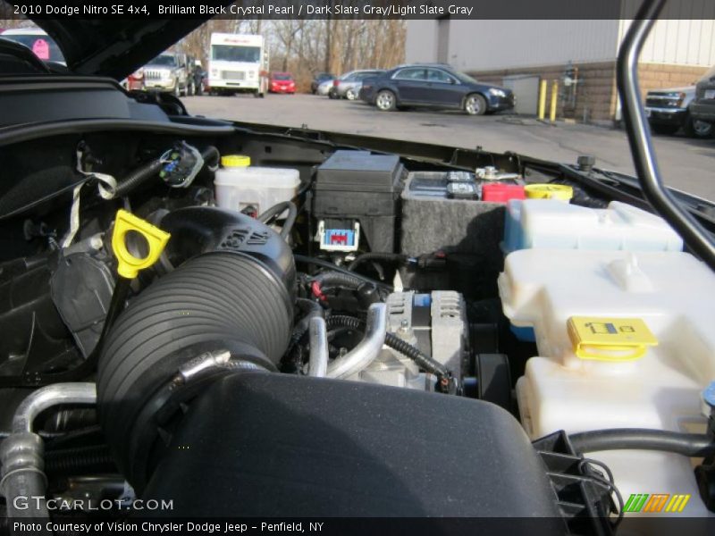 Brilliant Black Crystal Pearl / Dark Slate Gray/Light Slate Gray 2010 Dodge Nitro SE 4x4