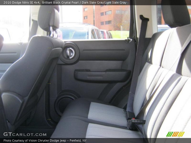 Brilliant Black Crystal Pearl / Dark Slate Gray/Light Slate Gray 2010 Dodge Nitro SE 4x4