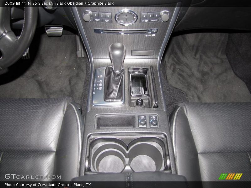 Black Obsidian / Graphite Black 2009 Infiniti M 35 S Sedan