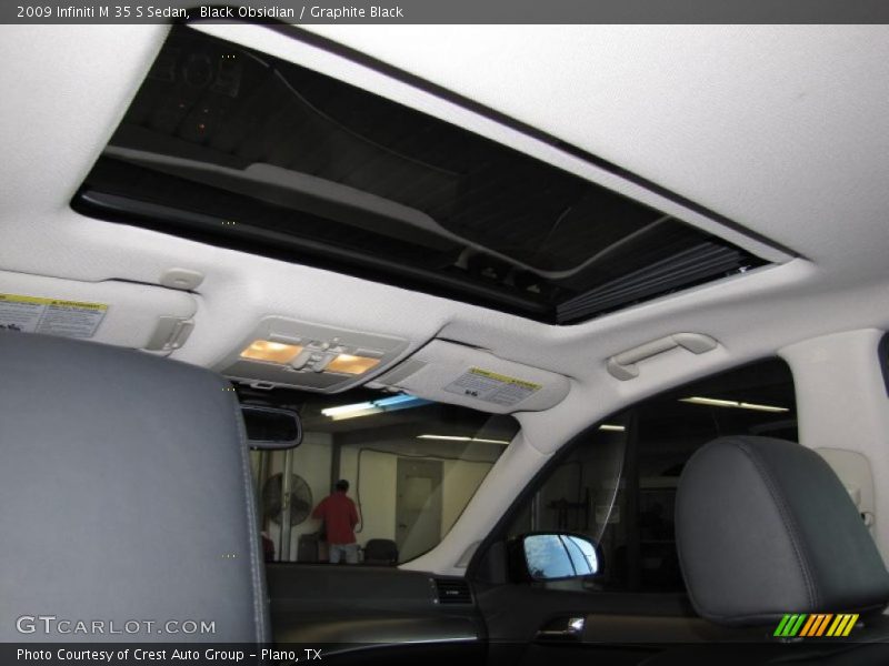 Black Obsidian / Graphite Black 2009 Infiniti M 35 S Sedan