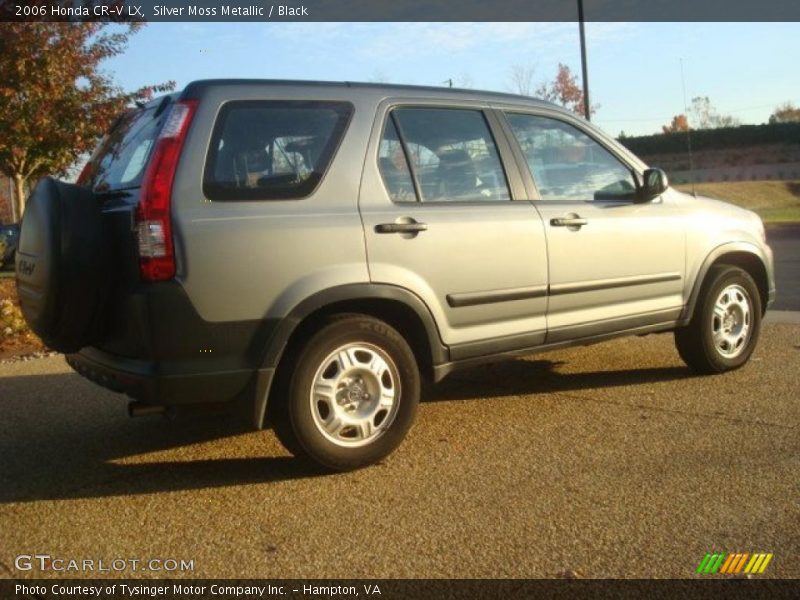 Silver Moss Metallic / Black 2006 Honda CR-V LX