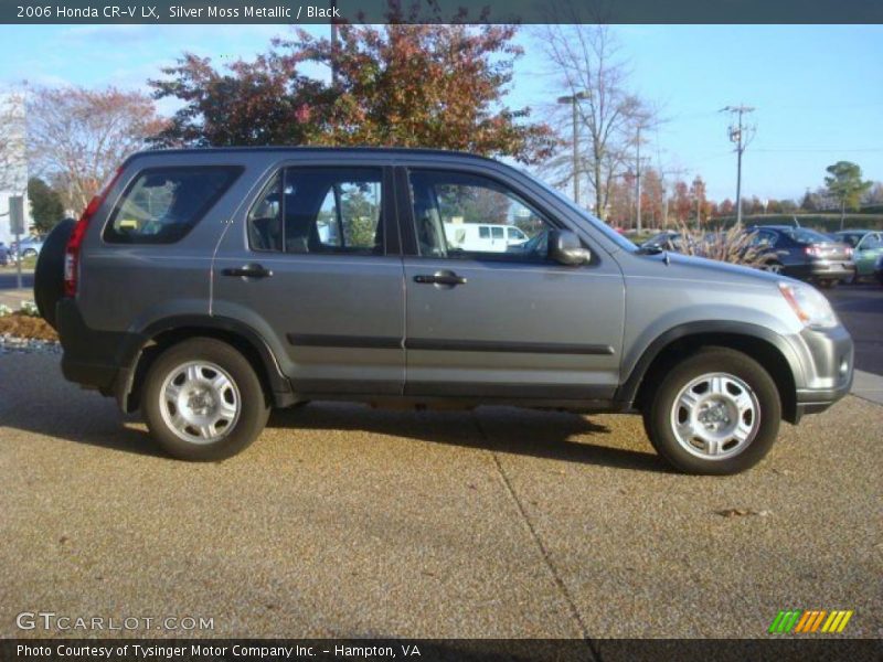 Silver Moss Metallic / Black 2006 Honda CR-V LX