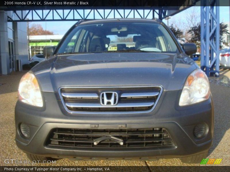 Silver Moss Metallic / Black 2006 Honda CR-V LX
