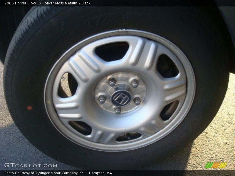 Silver Moss Metallic / Black 2006 Honda CR-V LX