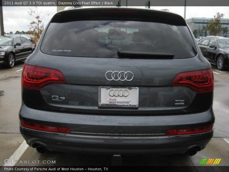 Daytona Grey Pearl Effect / Black 2011 Audi Q7 3.0 TDI quattro