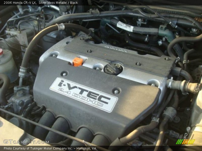  2006 CR-V LX Engine - 2.4 Liter DOHC 16-Valve i-VTEC 4 Cylinder