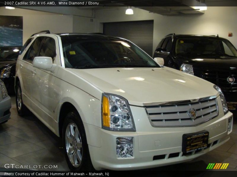 White Diamond / Ebony 2007 Cadillac SRX 4 V6 AWD