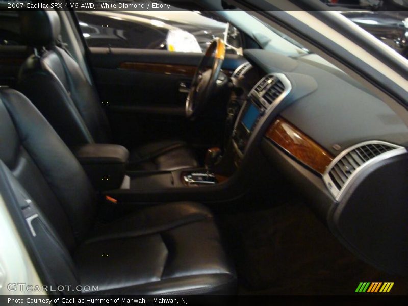 White Diamond / Ebony 2007 Cadillac SRX 4 V6 AWD
