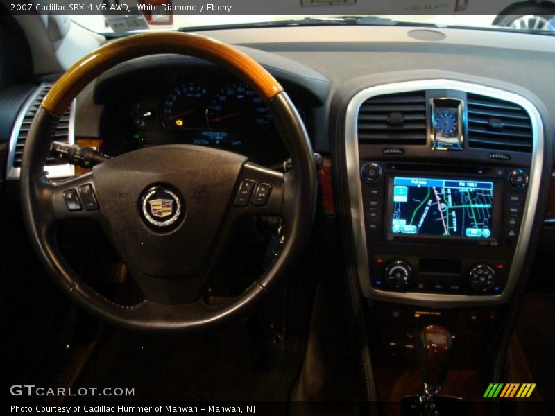 White Diamond / Ebony 2007 Cadillac SRX 4 V6 AWD