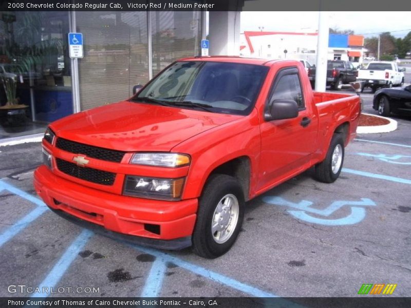 Front 3/4 View of 2008 Colorado Regular Cab