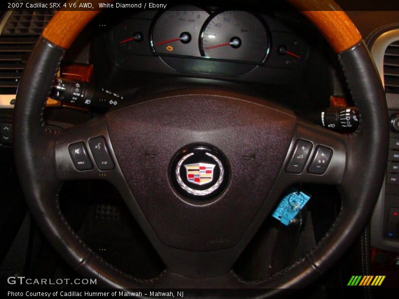 White Diamond / Ebony 2007 Cadillac SRX 4 V6 AWD