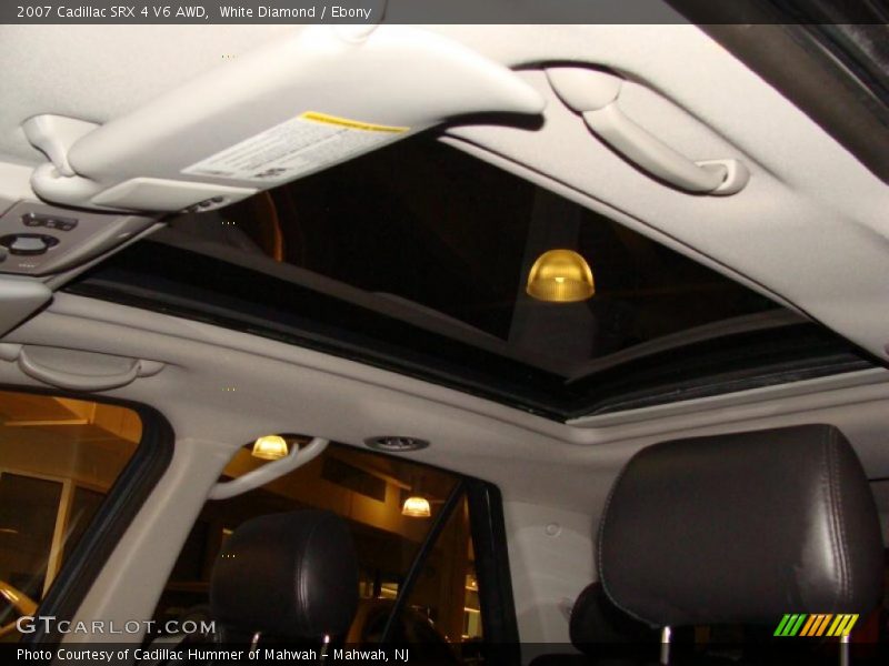 White Diamond / Ebony 2007 Cadillac SRX 4 V6 AWD
