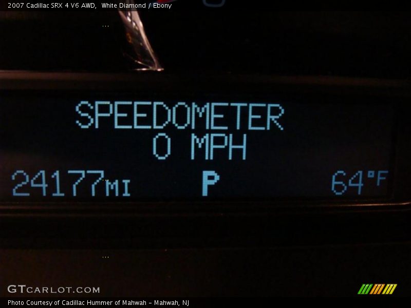 White Diamond / Ebony 2007 Cadillac SRX 4 V6 AWD