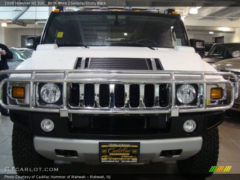 Birch White / Sedona/Ebony Black 2008 Hummer H2 SUV