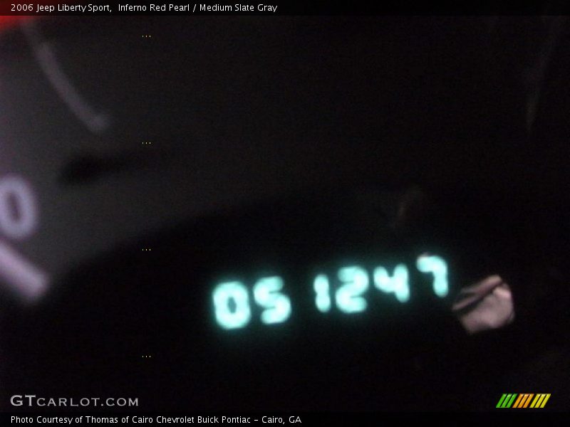 Inferno Red Pearl / Medium Slate Gray 2006 Jeep Liberty Sport