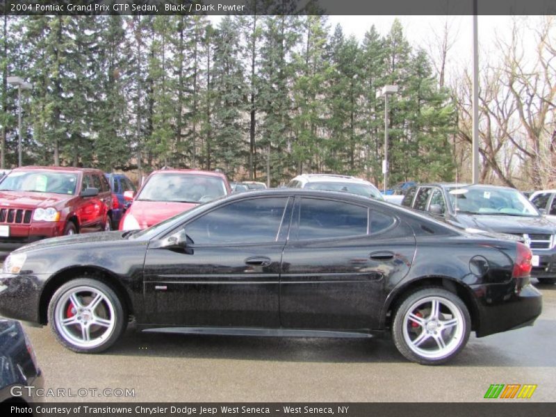 Black / Dark Pewter 2004 Pontiac Grand Prix GTP Sedan
