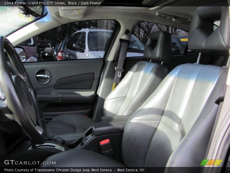 Black / Dark Pewter 2004 Pontiac Grand Prix GTP Sedan