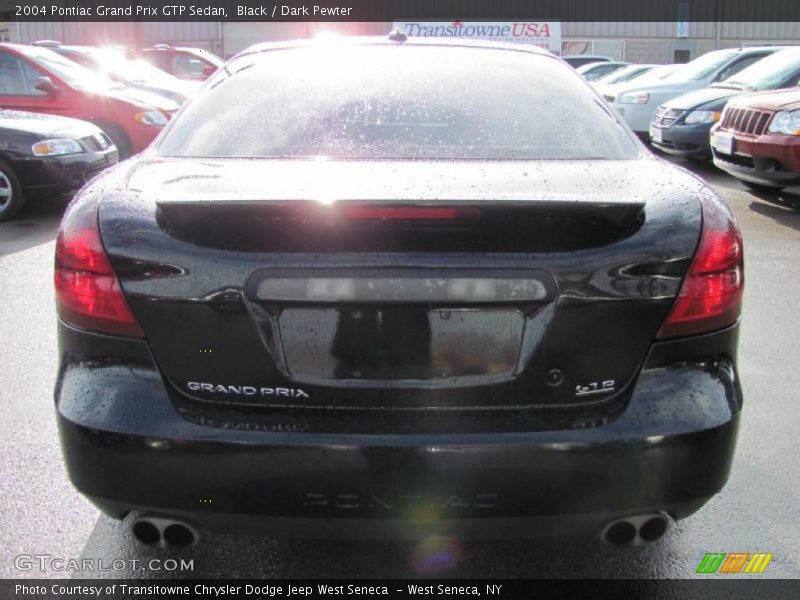 Black / Dark Pewter 2004 Pontiac Grand Prix GTP Sedan