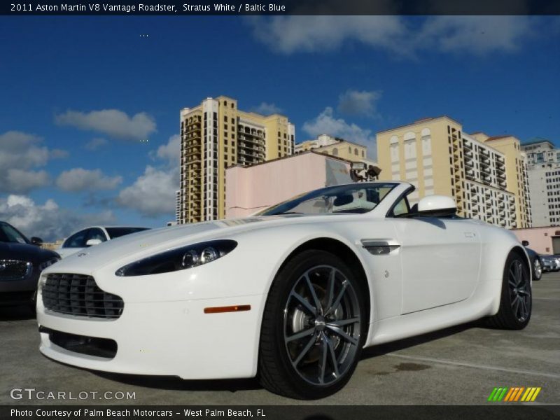  2011 V8 Vantage Roadster Stratus White