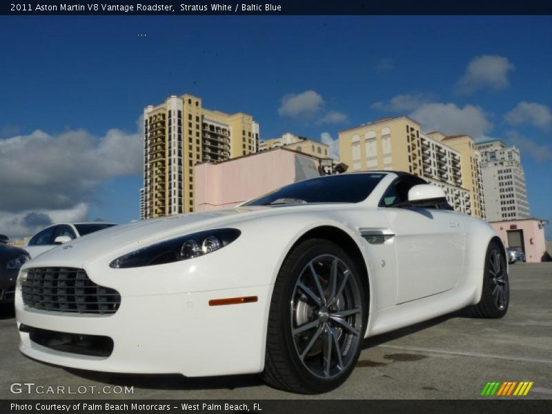 2011 V8 Vantage Roadster Stratus White