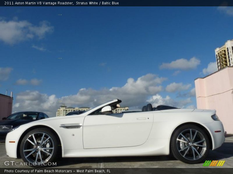  2011 V8 Vantage Roadster Stratus White