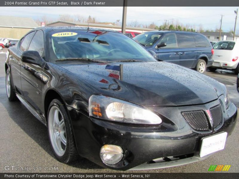 Black / Dark Pewter 2004 Pontiac Grand Prix GTP Sedan