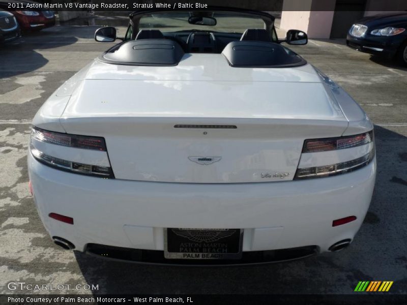  2011 V8 Vantage Roadster Stratus White