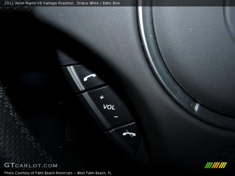 Controls of 2011 V8 Vantage Roadster