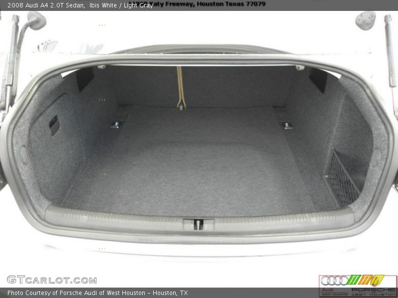 Ibis White / Light Gray 2008 Audi A4 2.0T Sedan