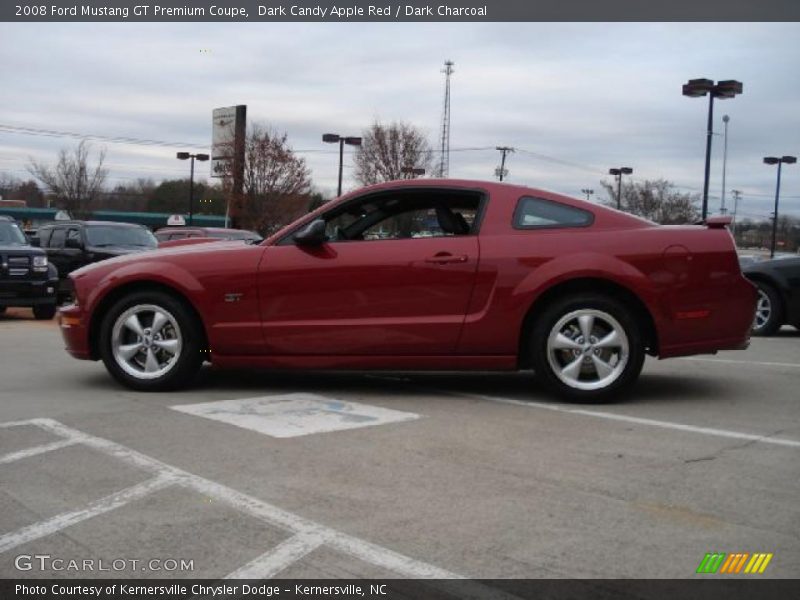 Dark Candy Apple Red / Dark Charcoal 2008 Ford Mustang GT Premium Coupe