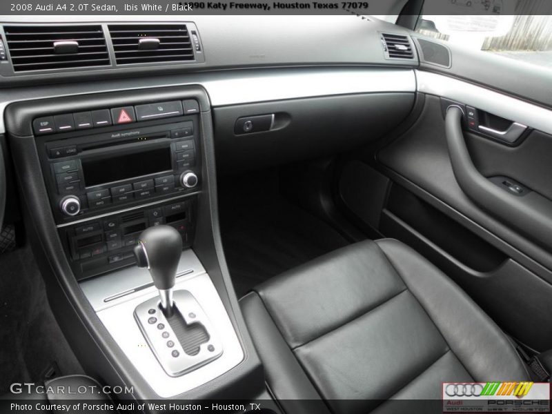 Ibis White / Black 2008 Audi A4 2.0T Sedan