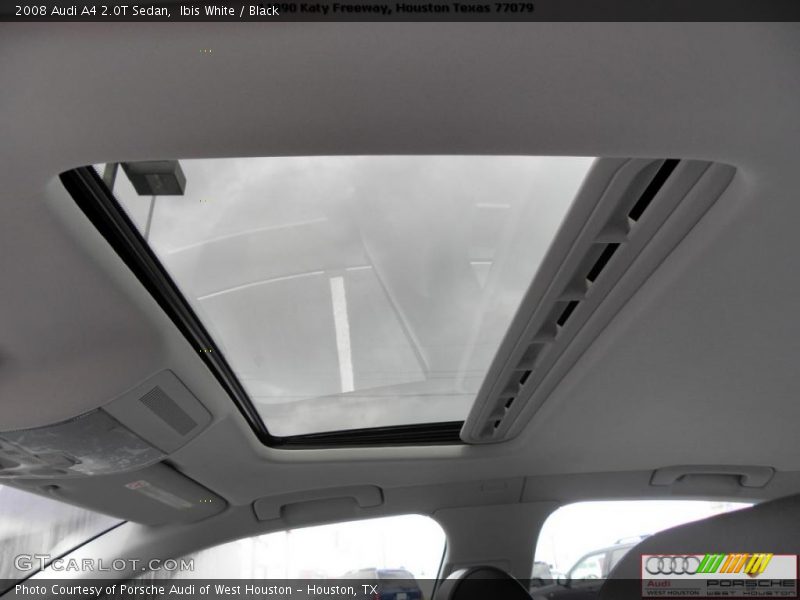 Ibis White / Black 2008 Audi A4 2.0T Sedan