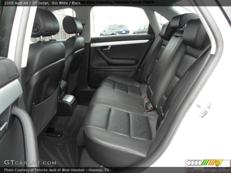Ibis White / Black 2008 Audi A4 2.0T Sedan
