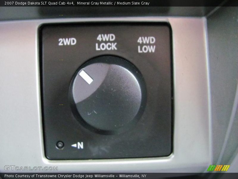 Mineral Gray Metallic / Medium Slate Gray 2007 Dodge Dakota SLT Quad Cab 4x4