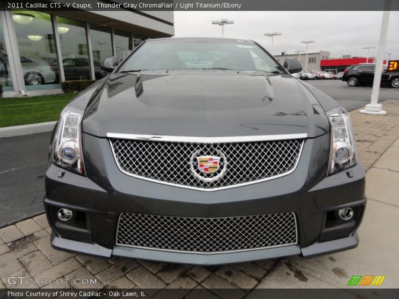  2011 CTS -V Coupe Thunder Gray ChromaFlair