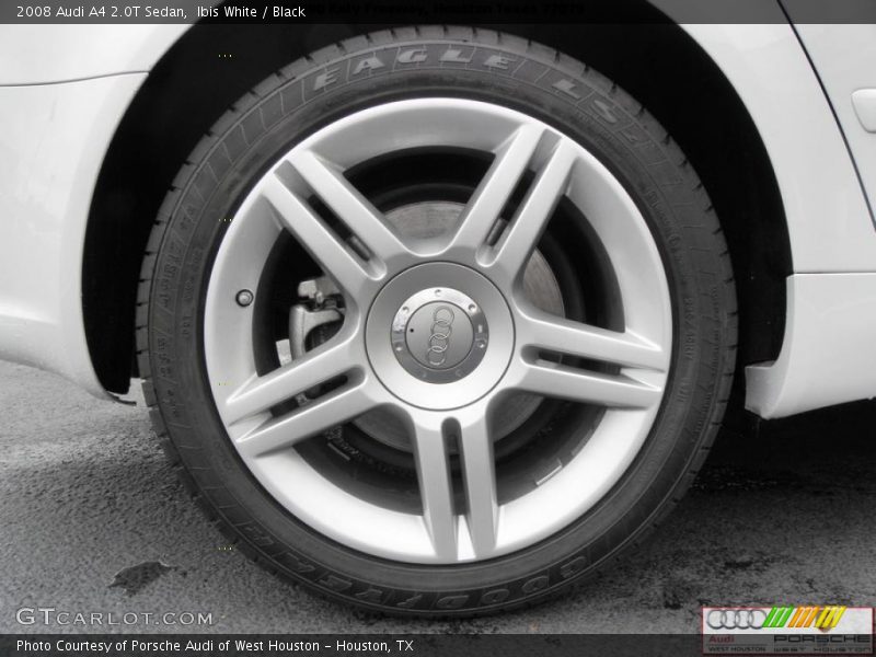 Ibis White / Black 2008 Audi A4 2.0T Sedan