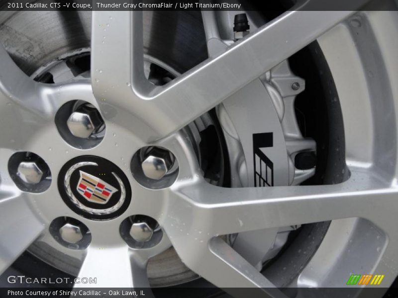  2011 CTS -V Coupe Wheel