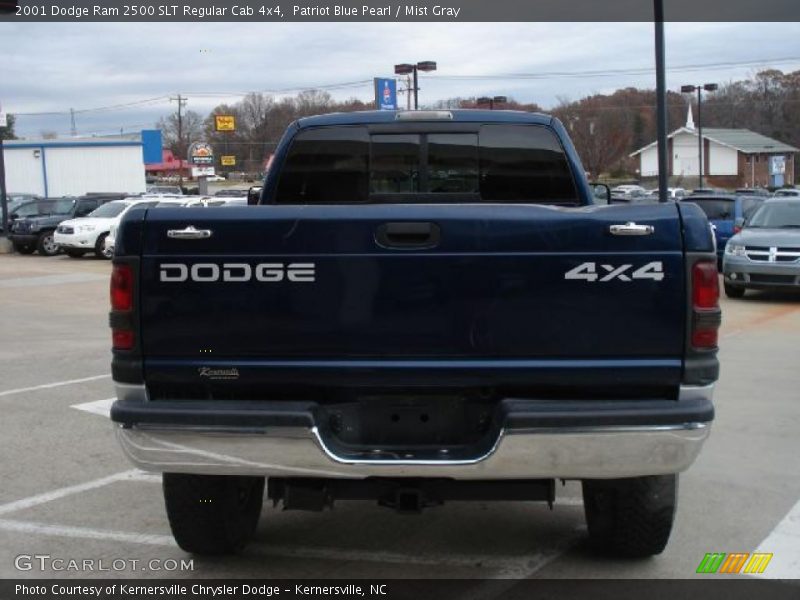 Patriot Blue Pearl / Mist Gray 2001 Dodge Ram 2500 SLT Regular Cab 4x4