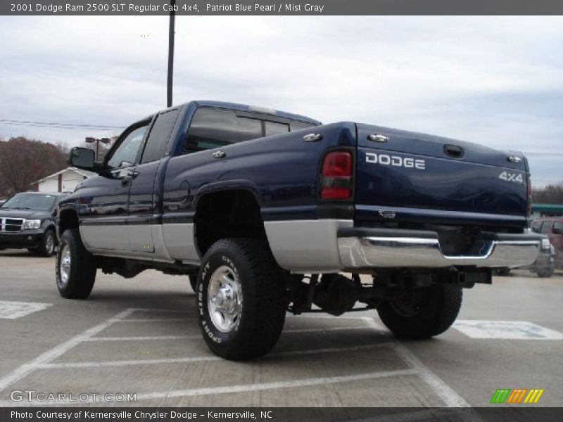 Patriot Blue Pearl / Mist Gray 2001 Dodge Ram 2500 SLT Regular Cab 4x4