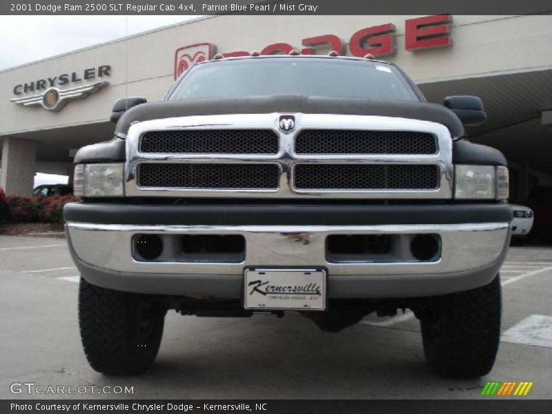 Patriot Blue Pearl / Mist Gray 2001 Dodge Ram 2500 SLT Regular Cab 4x4