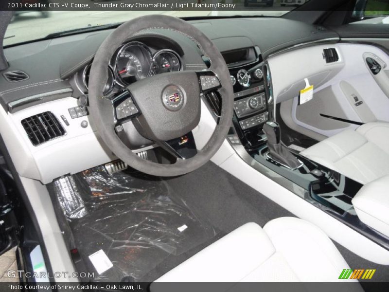Light Titanium/Ebony Interior - 2011 CTS -V Coupe 
