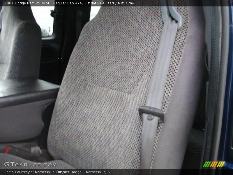 Patriot Blue Pearl / Mist Gray 2001 Dodge Ram 2500 SLT Regular Cab 4x4