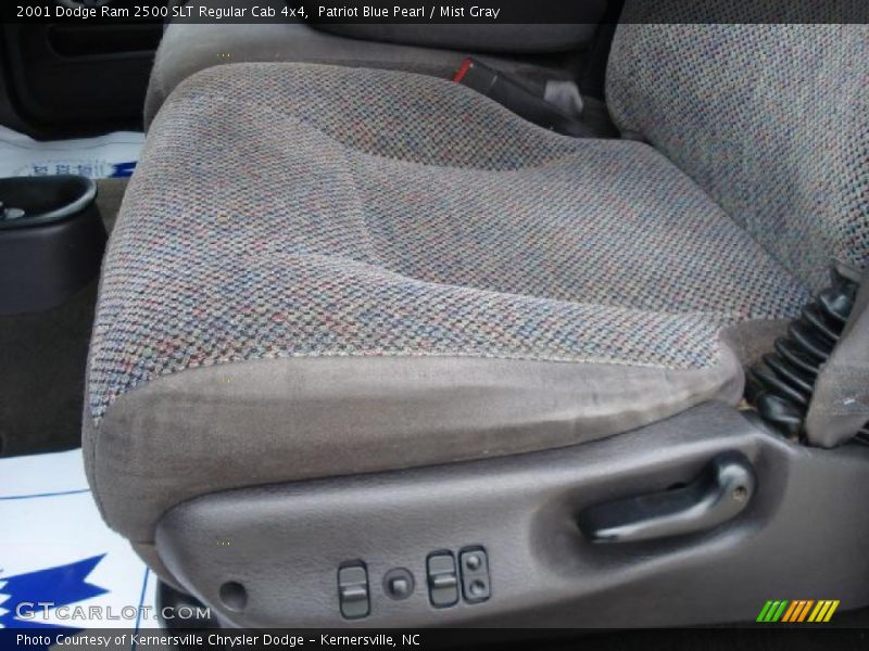 Patriot Blue Pearl / Mist Gray 2001 Dodge Ram 2500 SLT Regular Cab 4x4