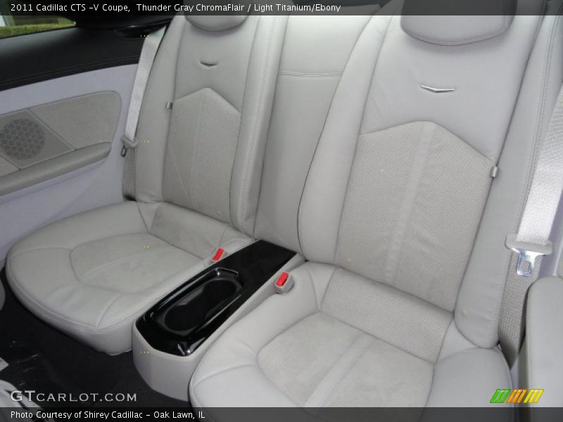  2011 CTS -V Coupe Light Titanium/Ebony Interior
