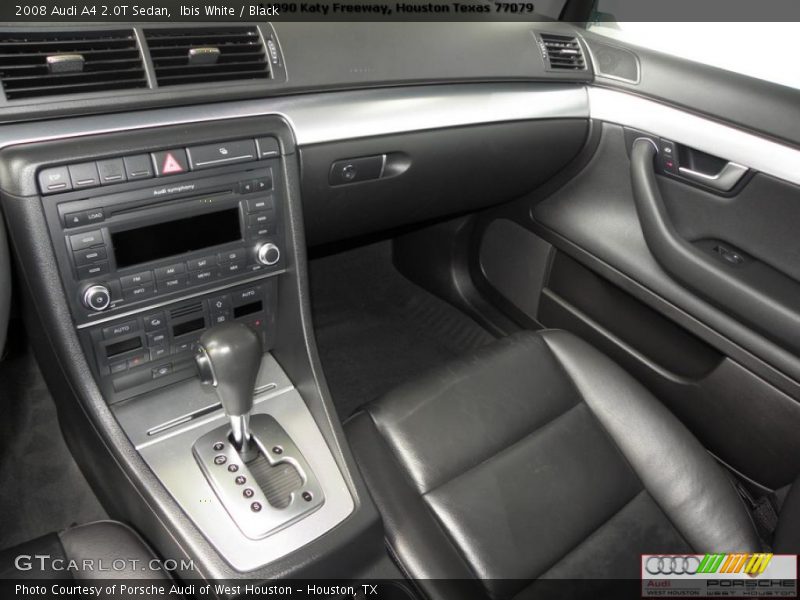 Ibis White / Black 2008 Audi A4 2.0T Sedan