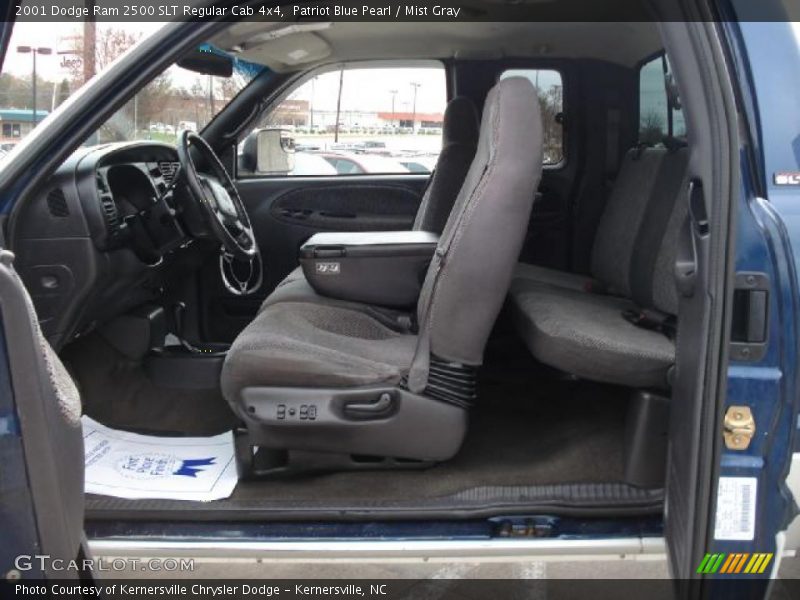 Patriot Blue Pearl / Mist Gray 2001 Dodge Ram 2500 SLT Regular Cab 4x4